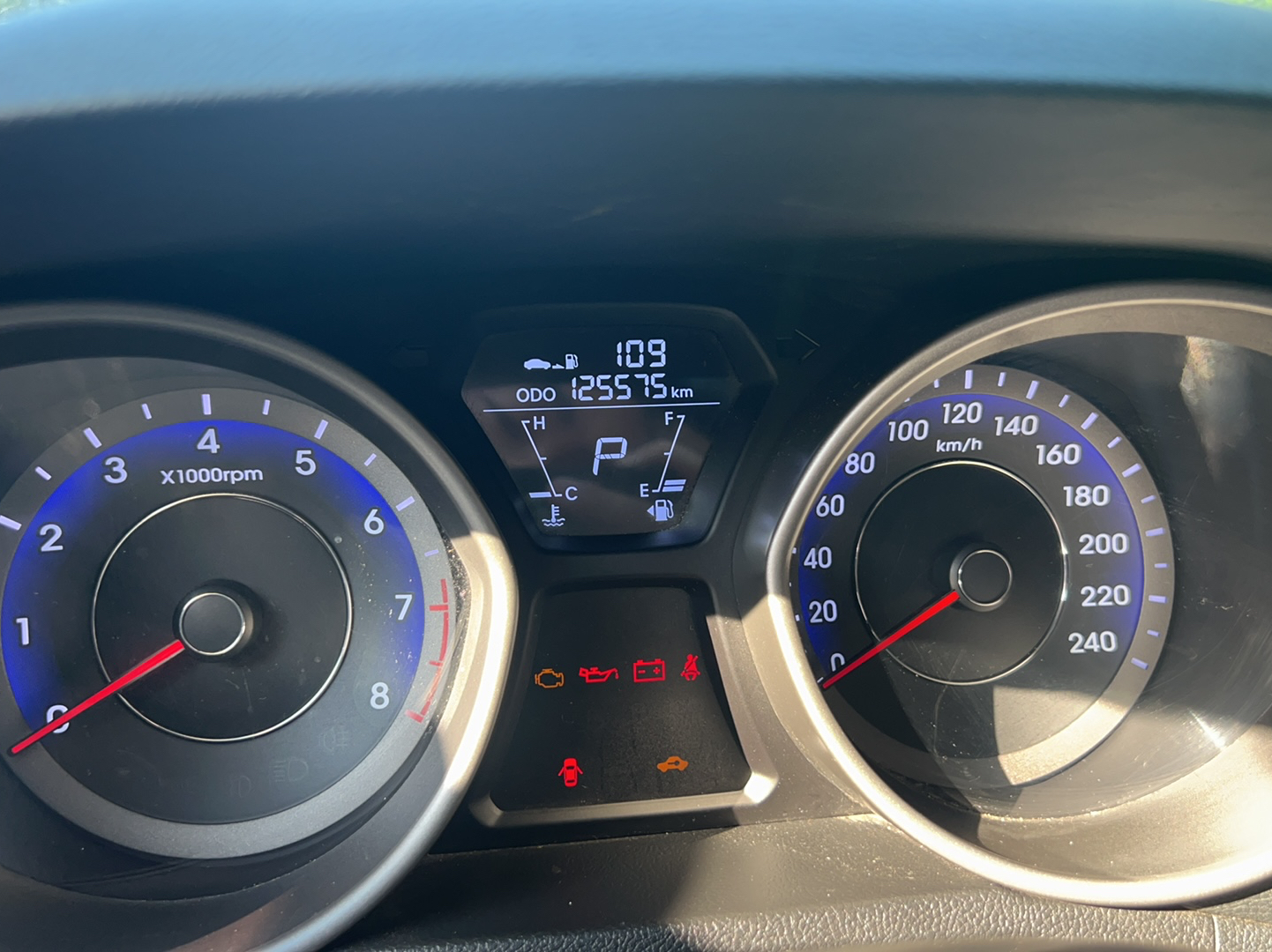 Used Hyundai Elantra 2012 1.6L Automatic Fashion Edition
