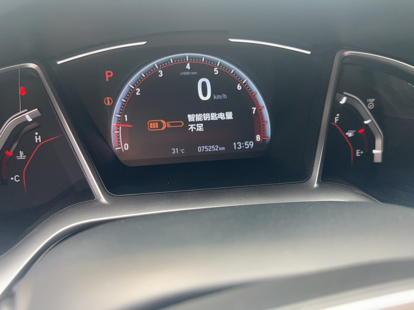 Used Honda Civic 2019 220TURBO CVT Dynamic Edition China VI Emission Standard
