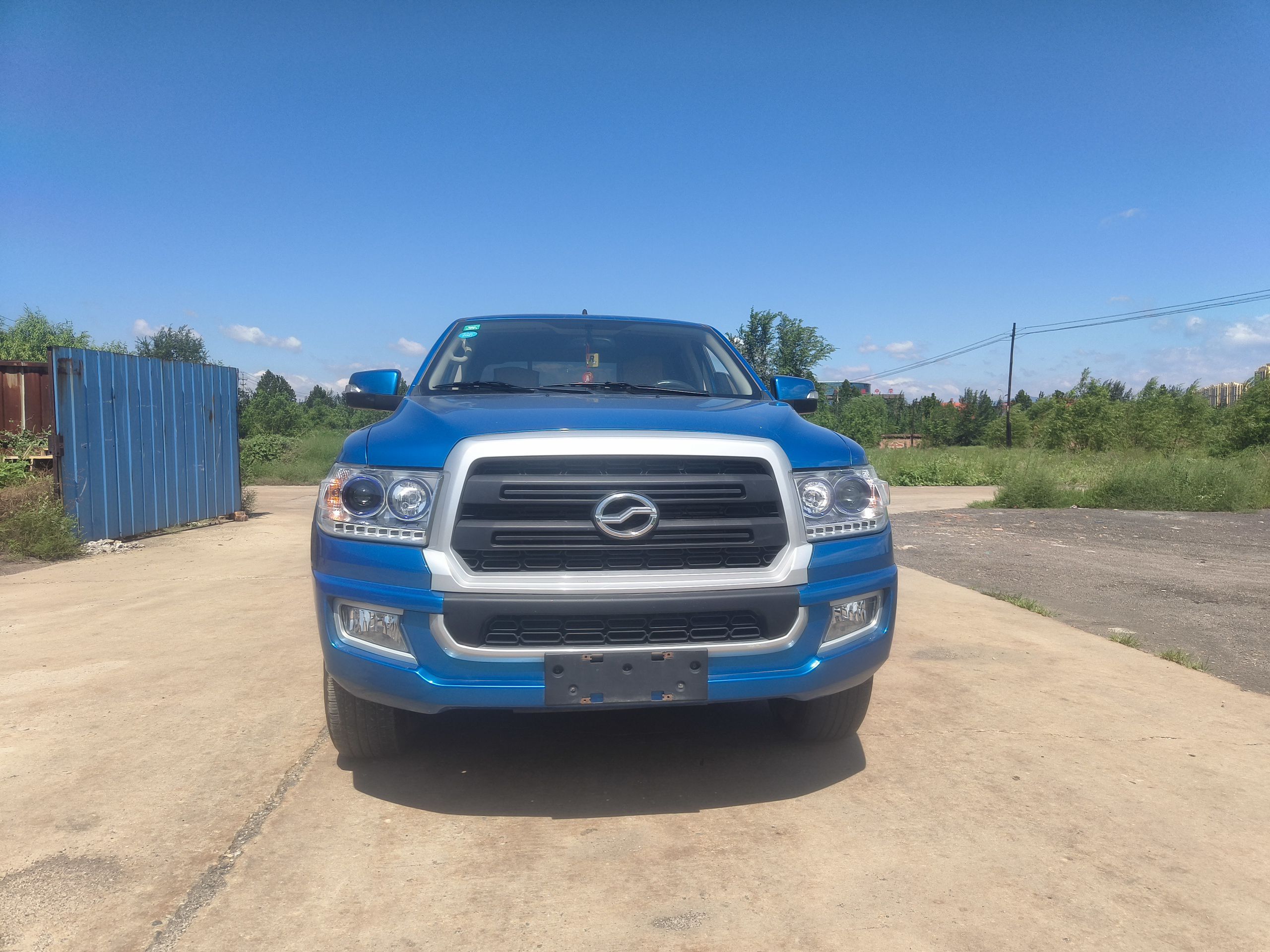 Used Zxauto Terralord 2019 2.5T Commercial Version Diesel Two-Wheel Drive Manual Standard Double-Door Trim
