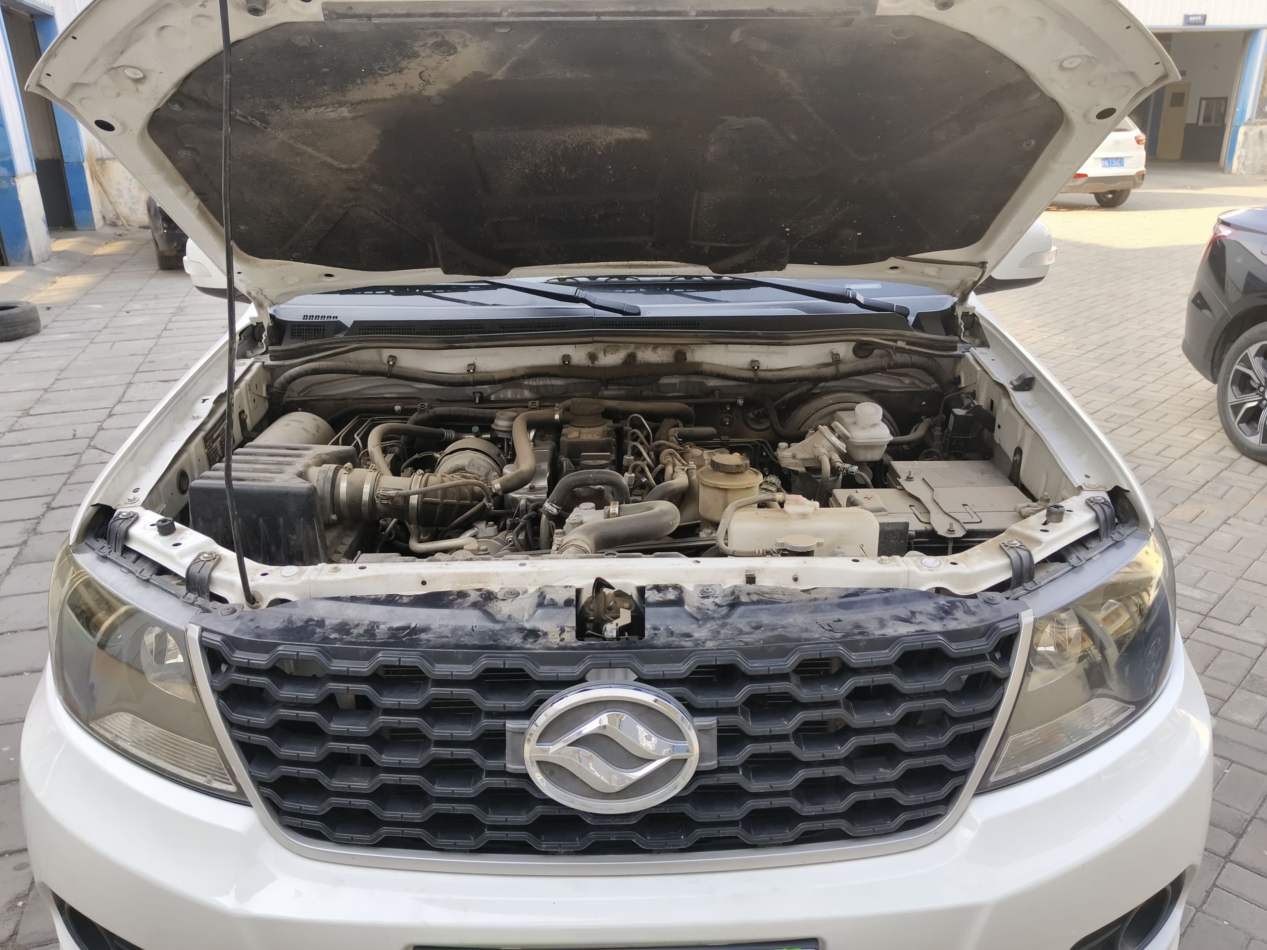 Used Huanghai Da Niu 2022 2.8T Pioneer Edition Manual Diesel 4x4 Value-Added Flatbed Cargo Box JE493ZLQ6H
